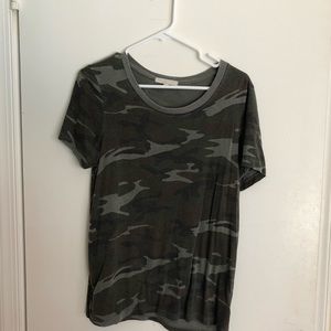 Camo urban outfitters shirt
